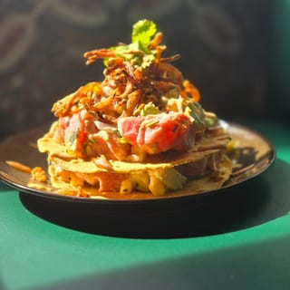 2 Story Tuna Tostada