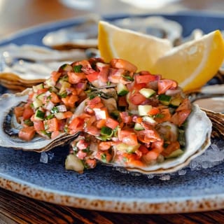 Oysters With Ceviche